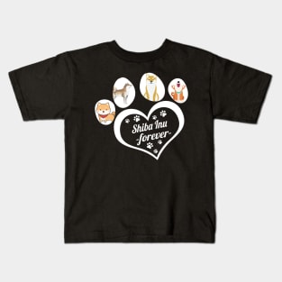 Shiba Inu forever Kids T-Shirt